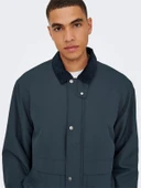 ONSKOSMO PADDED JACKET OTW VD Erkek Blue Ceket - 22034856 thumbnail 2