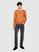 Sisley   Koton Karışımlı Bisiklet Yaka Kazak Erkek Kahverengi Kazak - 323A10F2S1C78 thumbnail 1