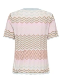 Only   ONLALVIRA LIFE SS GLITTER O-NECK KNT Kadın Gri Kazak - 4794681 thumbnail 7