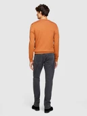 Sisley   Koton Karışımlı Bisiklet Yaka Kazak Erkek Kahverengi Kazak - 323A10F2S1C78 thumbnail 2