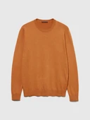 Sisley   Koton Karışımlı Bisiklet Yaka Kazak Erkek Kahverengi Kazak - 323A10F2S1C78 thumbnail 5