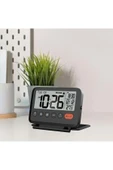 Plentiful LED Katlanır Dijital Saat Pilli • Masa & Seyahat Tipi • Alarm • Takvim • Isı Ölçer 10x8cm thumbnail 1
