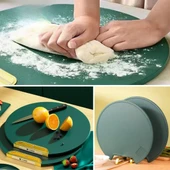 Mutfak Sebze,Meyve,Et,Balık,Ekmek Doğrama Kesme Tahtası Standlı Kesim Panosu (5224) AZ-522489AK70YT0070 thumbnail 4