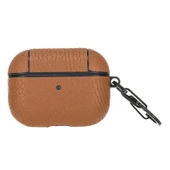 Apple AirPods Pro Uyumlu Deri Kılıf Juni ERC7 Taba thumbnail 2