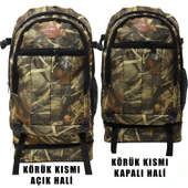 Kamp Çantası,90 Litre Büyük Boy,Dağcı Sırt Çantası,Sırt Çantası,(K.KAMUFLAJ DESEN) thumbnail 3