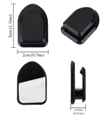 Kablo Düzenleyici Toplayıcı Sabitleyici Yapışkanlı Kablo Tutucu Organizer Askı Kanca 10 Adet EVV-ELEXMTTD01KS02 thumbnail 4