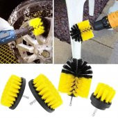 Banyo Küven Duşakabin Temizleme Çok Amaçlı Matkap Uyumlu Fırça Seti 5 Adet S/S - 5