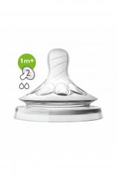 Scf 04227 Natural Biberon Emziği 1 M+ 2li - 2