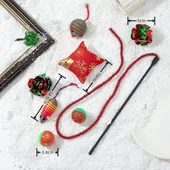 Yılbaşı Konseptli Kedi Oyuncak Seti thumbnail 3