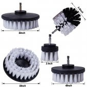 Matkap Uyumlu Uzatma Aparatlı Temizleme Fırça Seti 6 Parça S/B - 2