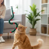 Süs Tasarımlı Kedi Oltası thumbnail 1