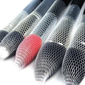 Makyaj Far Allık Kontür Eyeliner Fırça Malzemeleri Ürünleri Koruyucu File Kapak Örgü Kılıf Set 20li (5224) thumbnail 4