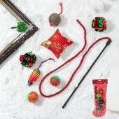 Yılbaşı Konseptli Kedi Oyuncak Seti thumbnail 2