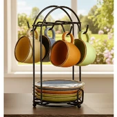 Askılı 4lü Espresso Fincan takımı 90 ml thumbnail 5