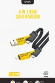 4'Ü BİR ARADA ŞARJ KABLOSU thumbnail 1