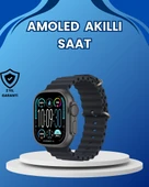 AMOLED Ultra Akıllı Saat 15 Gün Batarya Güçlü Ekran thumbnail 1