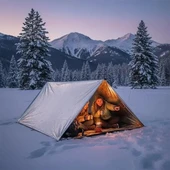 Sunup Sn-29181 Soğuk Sıcak Tutan Çift Taraflı Gümüş Acil Durum Battaniyesi (130x210cm) thumbnail 3