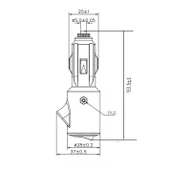 Araç Çakmaklık Uzatma Kablosu 12-24 Volt On/Of Anahtarlı 16 Amper Yüksek Güç Çeken Cihazlara Özel 2 X1,5mm TTR Bakır 5 Mt-Siyah thumbnail 6
