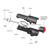 Araç Çakmaklık Uzatma Kablosu 12-24 Volt On/Of Anahtarlı 16 Amper Yüksek Güç Çeken Cihazlara Özel 2 X1,5mm TTR Bakır 5 Mt-Siyah thumbnail 5