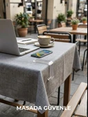 Şeffaf Masa Örtüsü Mandalı 4’lü Set – Kaymaz, Rüzgara Dayanıklı, Piknik & Balkon Masa Sabitleyici thumbnail 4