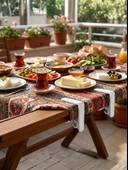 Beyaz Masa Örtüsü Mandalı 4’lü Set – Kaymaz, Rüzgara Dayanıklı, Piknik & Balkon Masa Sabitleyici thumbnail 6