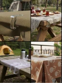 Şeffaf Masa Örtüsü Mandalı 4’lü Set – Kaymaz, Rüzgara Dayanıklı, Piknik & Balkon Masa Sabitleyici thumbnail 6