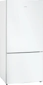 Siemens KG86NDWF0N 186x86 cm Alttan Donduruculu Beyaz Buzdolabı thumbnail 2