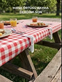 Beyaz Masa Örtüsü Mandalı 4’lü Set – Kaymaz, Rüzgara Dayanıklı, Piknik & Balkon Masa Sabitleyici thumbnail 2