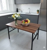 Masa, Balkon Masası, Ders Çalışma Masası, Bahçe, Orta Sehpa, Sabit Yemek Mutfak Masası  70 x 50 cm thumbnail 1