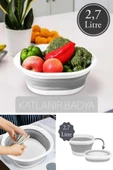 Katlanır Badya Akordiyon Leğen 2,7 Litre - 1