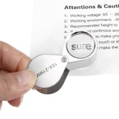 10X21 Full Çelik Kaplı Büyüteç Lüp thumbnail 6