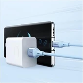 Mcdodo CA-1854 Micro USB 4A Hızlı Data ve Şarj Kablosu 1.2m - Mavi thumbnail 3