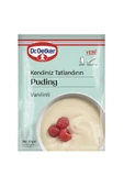 Dr.Oetker Kendiniz Tatlandırın Şekersiz Puding Vanilinli 40 gr x 3 Adet thumbnail 2