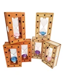 Ahşap Işıklı Kum Saati thumbnail 3