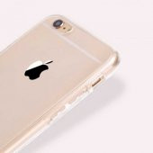 Apple iPhone 7 Kılıf 360 Derece Tam Koruma Şeffaf Silikon Kapak - 5