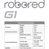 Redline Robored G1 Akıllı Robot Süpürge thumbnail 2