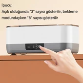 DailyTech Ultrasonik Gözlük Temizleme Cihazı Takı Saat Lens Derin Temizlik Makinesi thumbnail 5