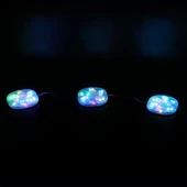 Powermaster PM-14702 12 Volt 3 Watt RGB Yanıp Sönen Çakar 6565-2835 Modül Led 65X65x12mm thumbnail 3