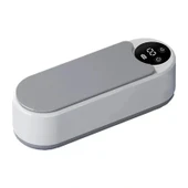 DailyTech Tek Tuşlu Ultrasonik Temizleme Cihazı Gözlük Takı Saat için Dijital Zaman Ayarlı Temizleyici thumbnail 1