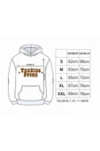 TexKid Never Look Back Göğüs Baskılı Unisex Oversize Sweatshirt thumbnail 2