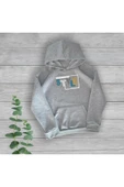 TexKid Style Göğüs Baskılı Unisex Oversize Sweatshirt thumbnail 1