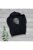 TexKid Kurukafa Göğüs Baskılı Unisex Oversize Sweatshirt thumbnail 1