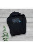 TexKid Soul Göğüs Baskılı Unisex Oversize Sweatshirt thumbnail 1