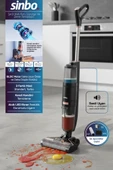 Sinbo SFC-4102 Islak Kuru Siyah Şarjlı Dikey Süpürge thumbnail 1
