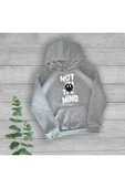 TexKid Not İn The Life Göğüs Baskılı Unisex Oversize Sweatshirt thumbnail 1