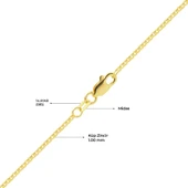 14 Ayar Ufak Küp Altın Kolye thumbnail 2