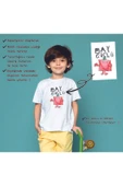 TexKid Çocuklarınızın Çizdiği Resimler Baskılı Beyaz Çocuk Tişört Kids Tshirt thumbnail 1