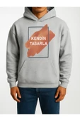 TexKid Kişiye Özel Baskılı Unisex Oversize Sweatshirt (Ön Göğüs Baskı) thumbnail 1