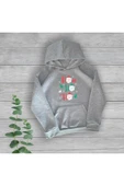 TexKid HoHoHo Göğüs Baskılı Yılbaşı Sweatshirt thumbnail 1