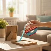 BUMY CIFT TARAFLI KOPUK MONTAJ BANT 10MMX10MT BEYAZ thumbnail 3